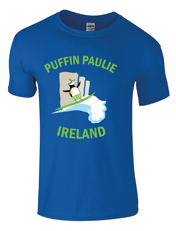 Puffin Paulie Blue Tee Shirt