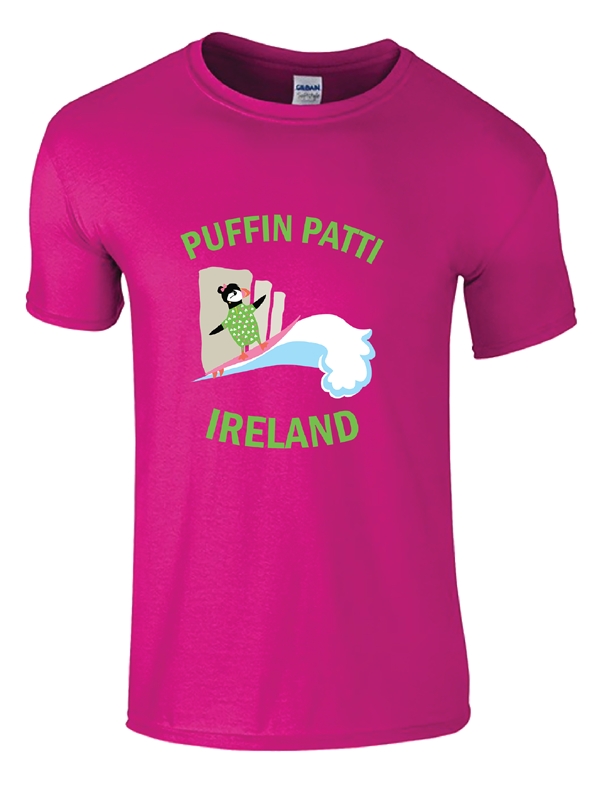 Puffin Paulie Pink Tee Shirt