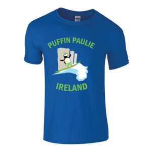 Blue T Shirt Puffin Paulie