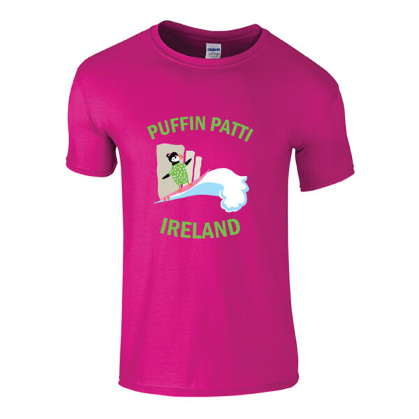 Pink T Shirt - Puffin Paulie